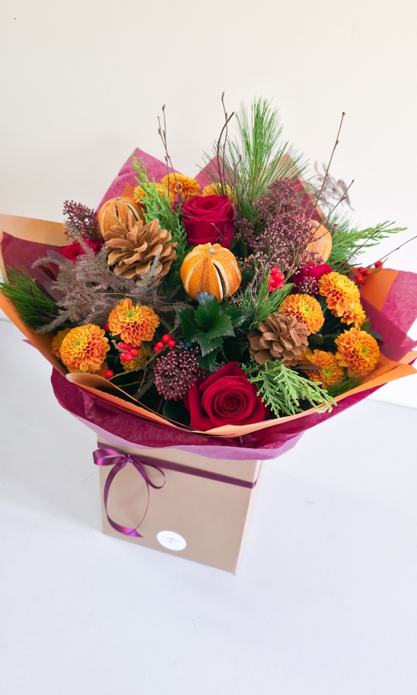 Winter Warmer Bouquet In Water