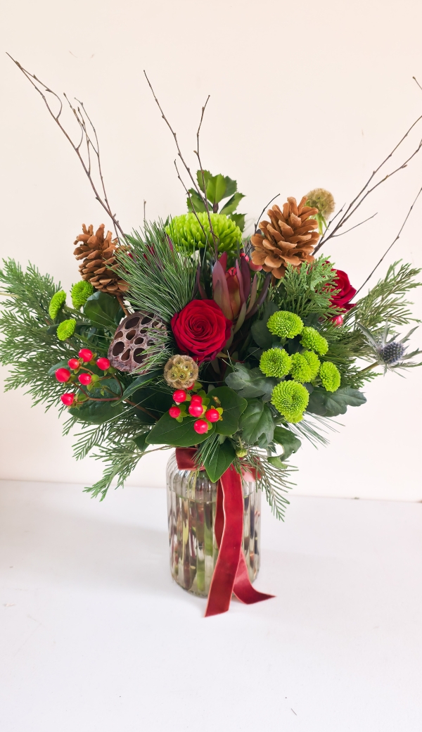 Christmas Vase