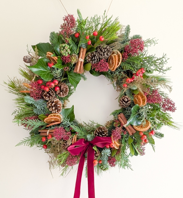 Winter Warmer Door Wreath
