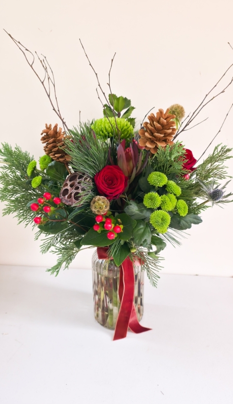 Christmas Vase