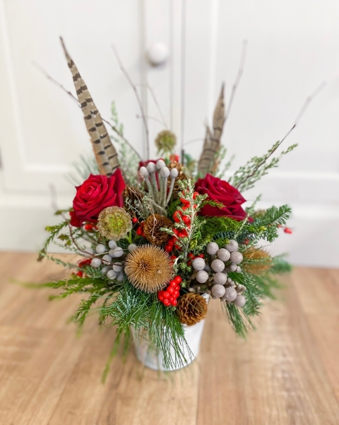 Festive Container Arrangement