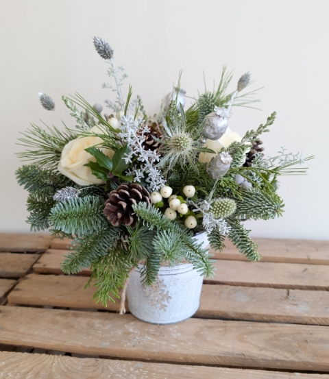 Festive Container Arrangement