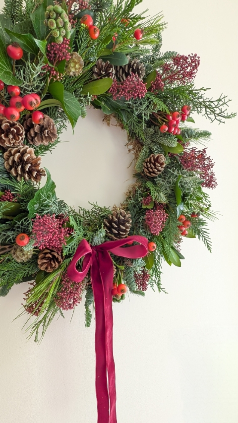 Festive Door Wreath