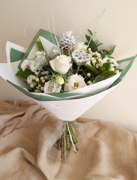 Frosted Christmas Wrap