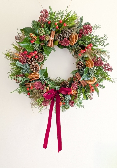 Winter Warmer Door Wreath